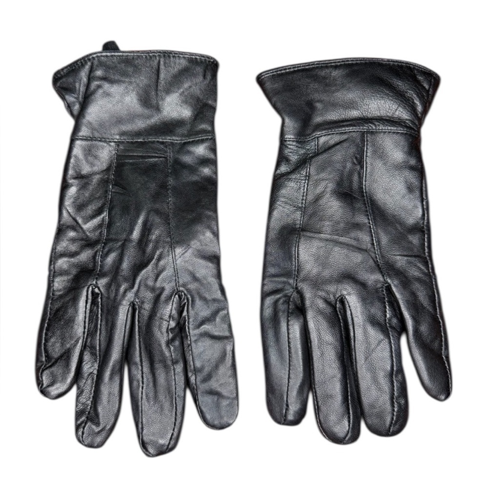 Insulated leather gloves